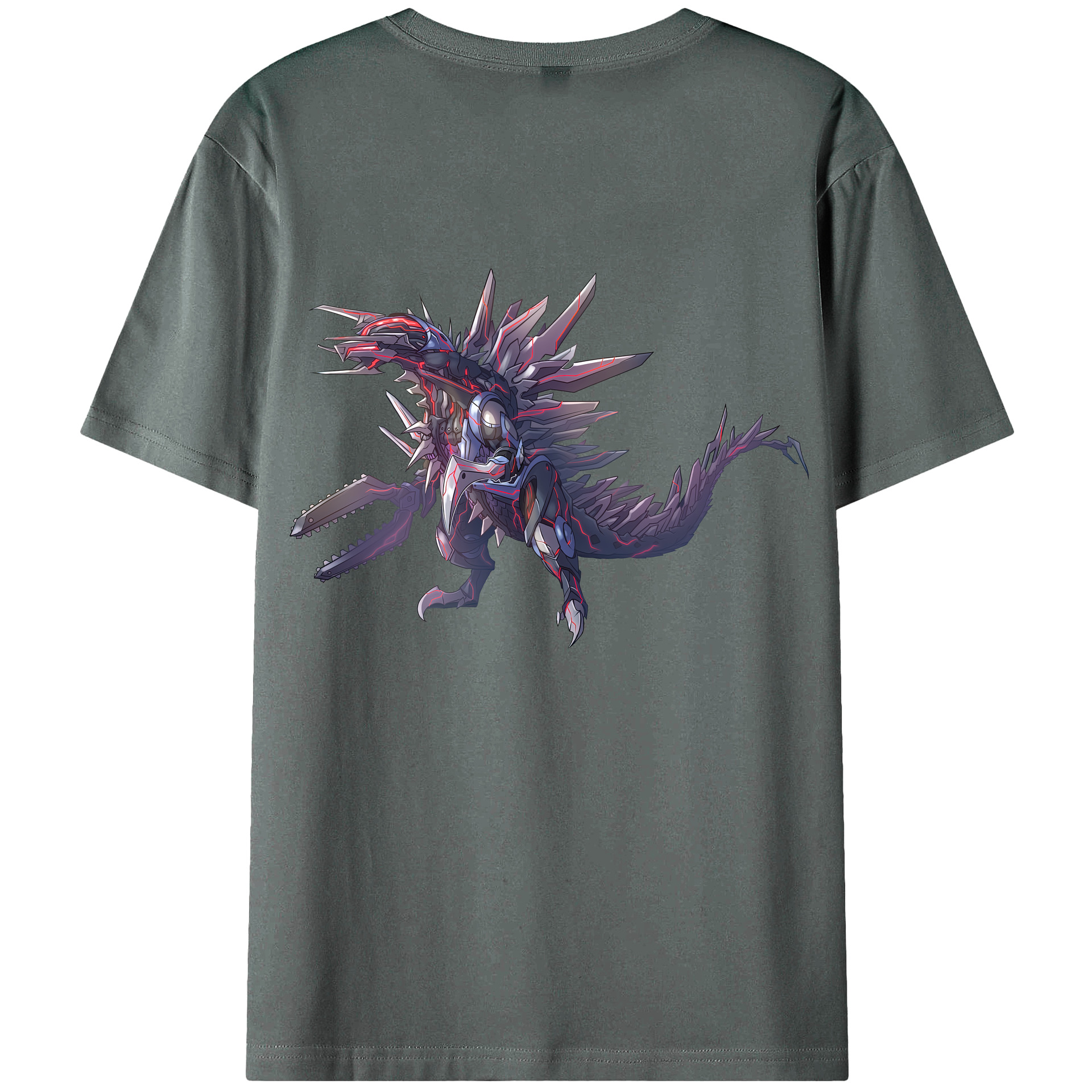 （画像用） ウルトラマン Ultraman 綿100％ メンズ半袖Tシャツ（バックプリント） 通気性